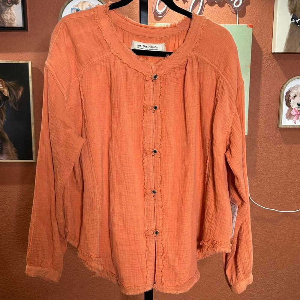 NWT We the Free Moving Mountains Button Up | Small | MSRP $98 - Picture 2 of 10